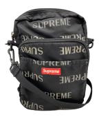 SUPREMEシュプリーム）の古着「3M Reflective Repeat Shoulder Bag」｜ブラック×レッド