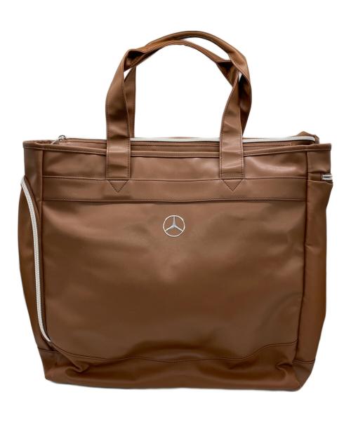 Titleist（タイトリスト）Titleist (タイトリスト) Mercedes Benz (メルセデスベンツ) トートバッグ ブラウンの古着・服飾アイテム