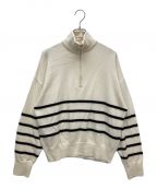 GOOD GRIEF!グッドグリーフ）の古着「ハーフジップニット」｜アイボリー