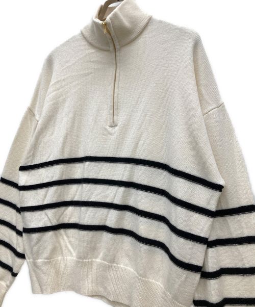 GOOD GRIEF!（グッドグリーフ）GOOD GRIEF! (グッドグリーフ) ハーフジップニット アイボリー サイズ:SIZE　FREEの古着・服飾アイテム