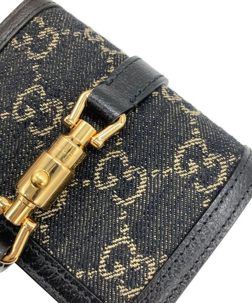 GUCCI（グッチ）GUCCI (グッチ) コンパクトウォレット インディゴの古着・服飾アイテム