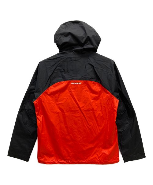 MAMMUT（マムート）MAMMUT (マムート) Microlayer 2.0 HS Hooded Jacket AF Men オレンジ×ブラック サイズ:USA　M 未使用品の古着・服飾アイテム