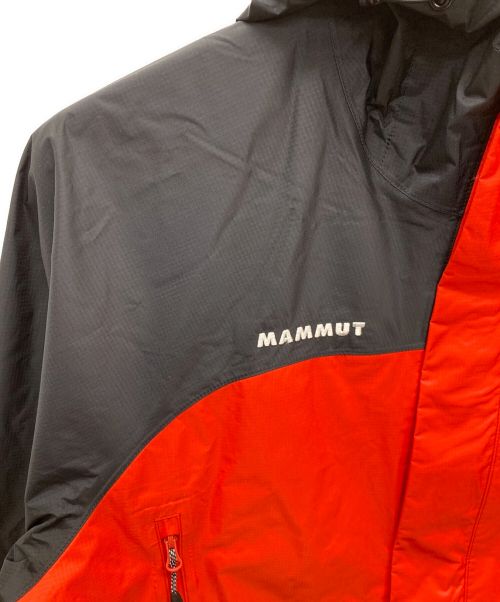 MAMMUT（マムート）MAMMUT (マムート) Microlayer 2.0 HS Hooded Jacket AF Men オレンジ×ブラック サイズ:USA　M 未使用品の古着・服飾アイテム