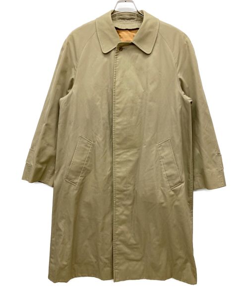 Aquascutum（アクアスキュータム）Aquascutum (アクアスキュータム) ライナー付ステンカラーコート ベージュ サイズ:36の古着・服飾アイテム