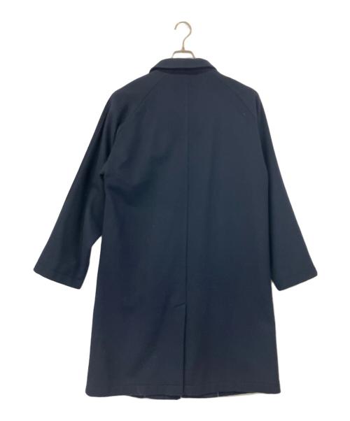 ESTIVANT（エスティバン）ESTIVANT (エスティバン) ウールコート Safari LOUNGE限定 ネイビー サイズ:Lの古着・服飾アイテム