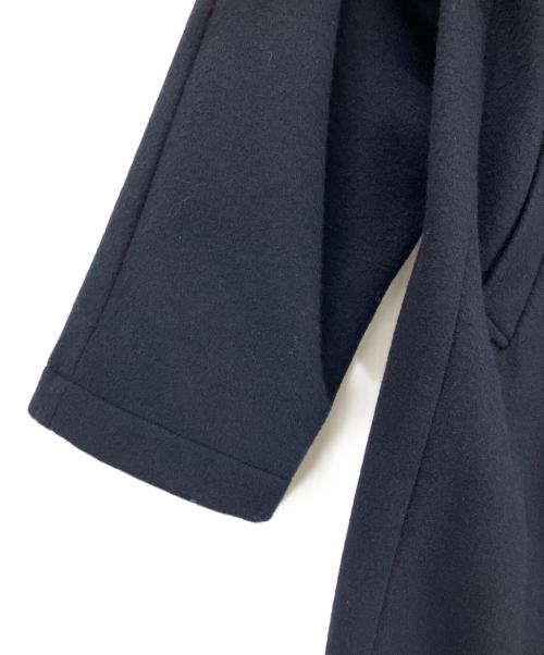 ESTIVANT（エスティバン）ESTIVANT (エスティバン) ウールコート Safari LOUNGE限定 ネイビー サイズ:Lの古着・服飾アイテム