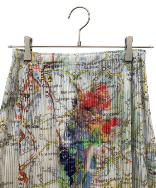 PLEATS PLEASE（プリーツプリーズ）PLEATS PLEASE (プリーツプリーズ) ロングプリーツスカート マルチカラー サイズ:SIZE 3の古着・服飾アイテム