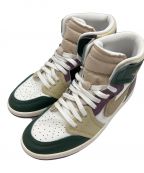NIKEナイキ）の古着「Air Jordan 1 High MM」｜ホワイト×グリーン