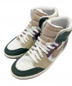 NIKEナイキ）の古着「Air Jordan 1 High MM」｜ホワイト×グリーン
