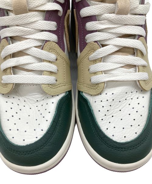 NIKE（ナイキ）NIKE (ナイキ) Air Jordan 1 High MM ホワイト×グリーン サイズ:27.5cm 未使用品の古着・服飾アイテム