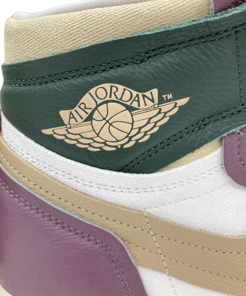 NIKE（ナイキ）NIKE (ナイキ) Air Jordan 1 High MM ホワイト×グリーン サイズ:27.5㎝の古着・服飾アイテム