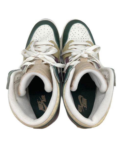 NIKE（ナイキ）NIKE (ナイキ) Air Jordan 1 High MM ホワイト×グリーン サイズ:27.5cm 未使用品の古着・服飾アイテム