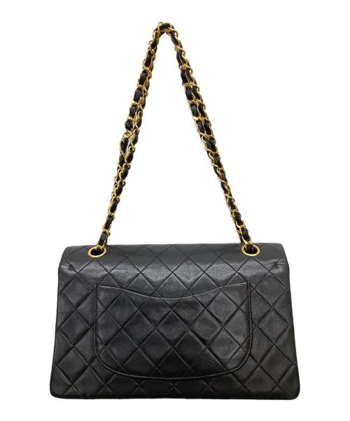 CHANEL（シャネル）CHANEL (シャネル) ダブルフラップマトラッセ25 ブラックの古着・服飾アイテム
