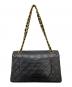 CHANEL (シャネル) ダブルフラップマトラッセ25 ブラック：350000円