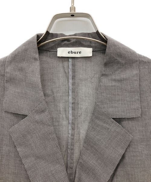 ebure（エブール）ebure (エブール) ジャケット グレー サイズ:36の古着・服飾アイテム
