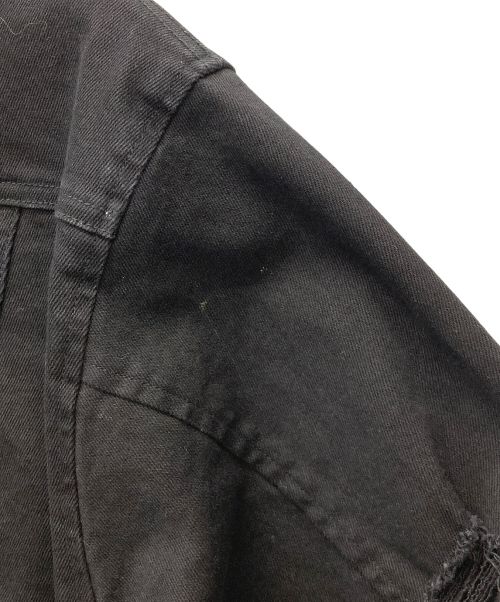 SWITCHBLADE（スイッチブレード）SWITCHBLADE (スイッチブレード) DAMAGE DENIM JK ブラック サイズ:Sの古着・服飾アイテム