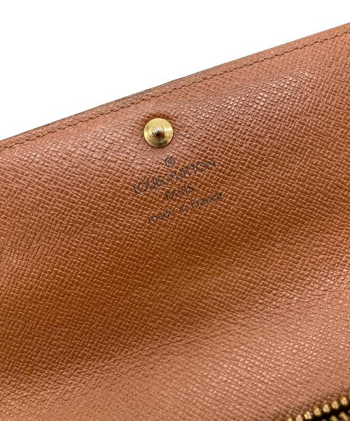 LOUIS VUITTON（ルイ ヴィトン）LOUIS VUITTON (ルイ ヴィトン) モノグラム ポルトフォイユ サラの古着・服飾アイテム