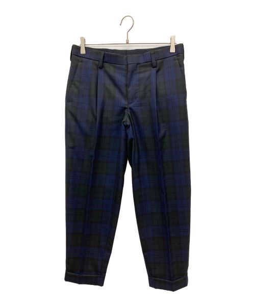 KOLOR（カラー）KOLOR (カラー) ライトクロスセットアップスーツ ネイビー×グリーン サイズ:SIZE 1の古着・服飾アイテム
