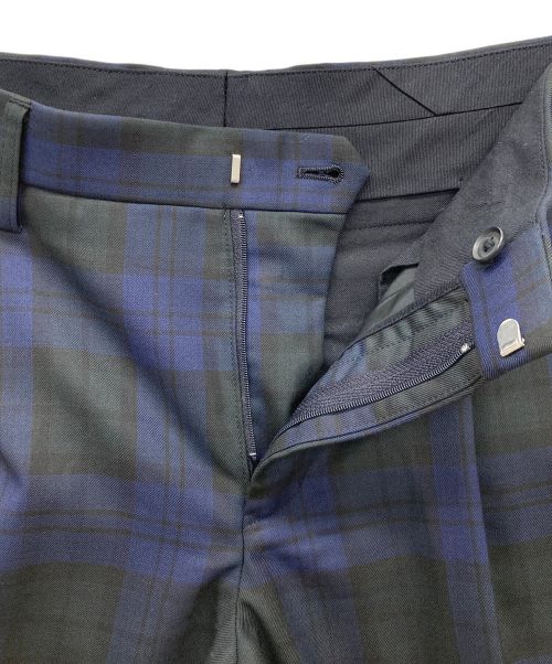 KOLOR（カラー）KOLOR (カラー) ライトクロスセットアップスーツ ネイビー×グリーン サイズ:SIZE 1の古着・服飾アイテム