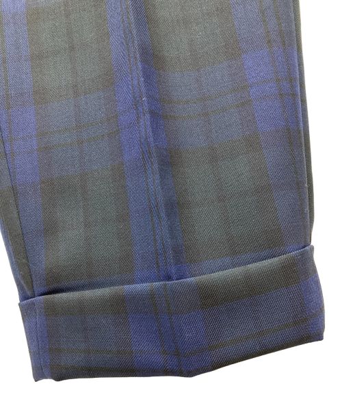 KOLOR（カラー）KOLOR (カラー) ライトクロスセットアップスーツ ネイビー×グリーン サイズ:SIZE 1の古着・服飾アイテム