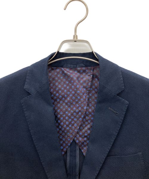 HUGO BOSS（ヒューゴ ボス）HUGO BOSS (ヒューゴ ボス) テーラードジャケット ネイビー サイズ:SIZE 46の古着・服飾アイテム
