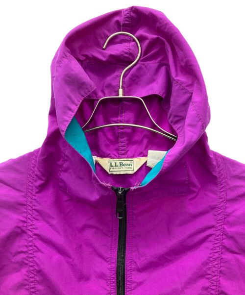 L.L.Bean（エルエルビーン）L.L.Bean (エルエルビーン) 80s アノラックパーカー パープル サイズ:SIZE　XLの古着・服飾アイテム