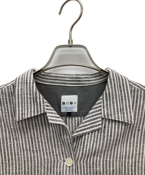 儀右衛門（ギエモン）儀右衛門 (ギエモン) 半袖シャツ グレー サイズ:SIZE　Lの古着・服飾アイテム