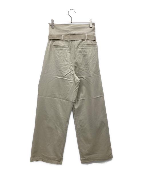 CLANE（クラネ）CLANE (クラネ) アシンメトリーワークパンツ ベージュ サイズ:SIZE　1 未使用品の古着・服飾アイテム