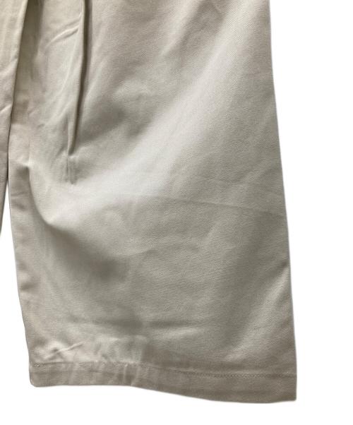 CLANE（クラネ）CLANE (クラネ) アシンメトリーワークパンツ ベージュ サイズ:SIZE　1 未使用品の古着・服飾アイテム