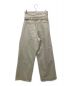 CLANE (クラネ) アシンメトリーワークパンツ ベージュ サイズ:SIZE　1 未使用品：6000円