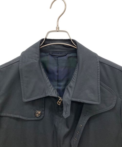 J.PRESS（ジェイプレス）J.PRESS (ジェイプレス) ベンタイル ギャバトレンチカージャケット ネイビー サイズ:SIZE　LLの古着・服飾アイテム