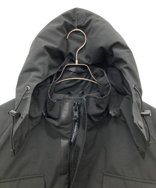 CANADA GOOSE（カナダグース）CANADA GOOSE (カナダグース) CONSTABLE PARKA ブラック サイズ:LGの古着・服飾アイテム
