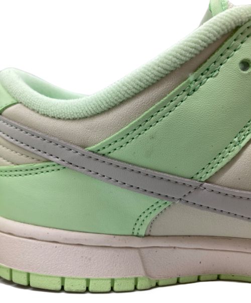 NIKE（ナイキ）NIKE (ナイキ) ダンク ロー ネクストネイチャー SE 黄緑×ホワイト サイズ:28㎝の古着・服飾アイテム