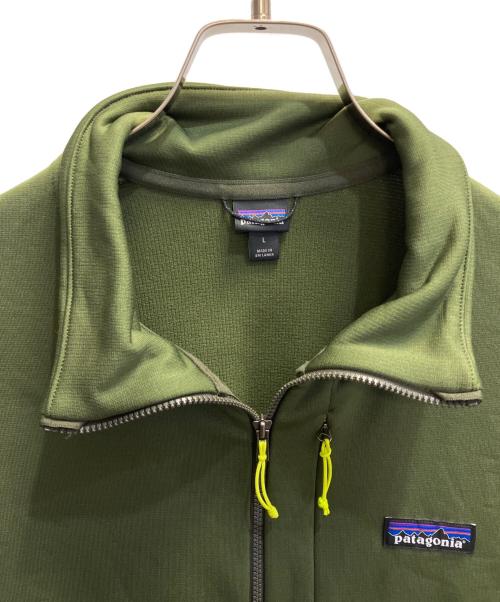 Patagonia（パタゴニア）Patagonia (パタゴニア) メンズ・R1 サーマル・ジャケット カーキ サイズ:Lの古着・服飾アイテム
