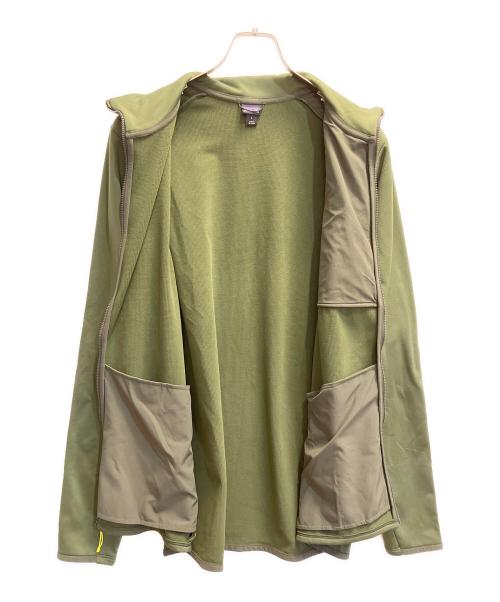Patagonia（パタゴニア）Patagonia (パタゴニア) メンズ・R1 サーマル・ジャケット カーキ サイズ:Lの古着・服飾アイテム