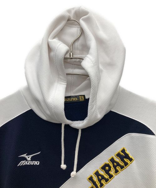 MIZUNO（ミズノ）MIZUNO (ミズノ) 侍ジャパン 選手モデル パーカー ホワイト サイズ:SIZE　Lの古着・服飾アイテム