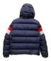 MONCLER (モンクレール) JANVRY ネイビー×ホワイト×レッド サイズ:SIZE　3：77000円