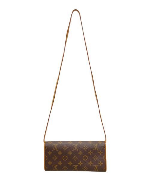 LOUIS VUITTON（ルイ ヴィトン）LOUIS VUITTON (ルイ ヴィトン) モノグラム ポシェットツインGM ブラウンの古着・服飾アイテム
