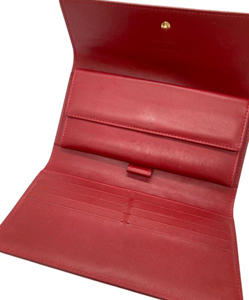 LOUIS VUITTON（ルイ ヴィトン）LOUIS VUITTON (ルイ ヴィトン) ヴェルニ ポルトフォイユ･サラ ポムダムール ポム・ダムールの古着・服飾アイテム