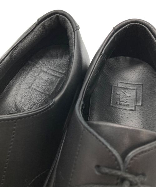 三陽山長（サンヨウヤマチョウ）三陽山長 (サンヨウヤマチョウ) カーフスキンストレートチップシューズ ブラック サイズ:82/1の古着・服飾アイテム