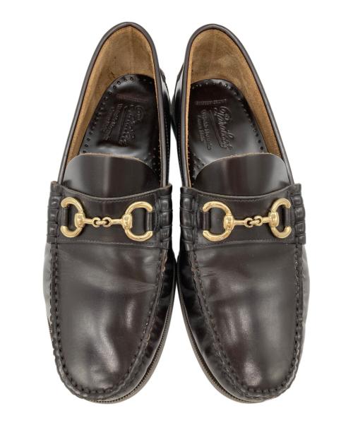 PARABOOT（パラブーツ）PARABOOT (パラブーツ) UNITED ARROWS (ユナイテッドアローズ) ビットローファー ブラウン サイズ:SIZE 7の古着・服飾アイテム