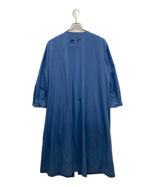 EAR（イア）EAR (イア) 馬刺繍スプリングコート スカイブルー サイズ:SIZE Fの古着・服飾アイテム