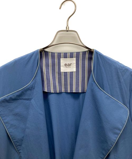 EAR（イア）EAR (イア) 馬刺繍スプリングコート スカイブルー サイズ:SIZE Fの古着・服飾アイテム