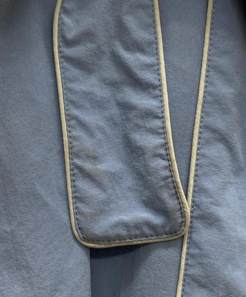 EAR（イア）EAR (イア) 馬刺繍スプリングコート スカイブルー サイズ:SIZE Fの古着・服飾アイテム