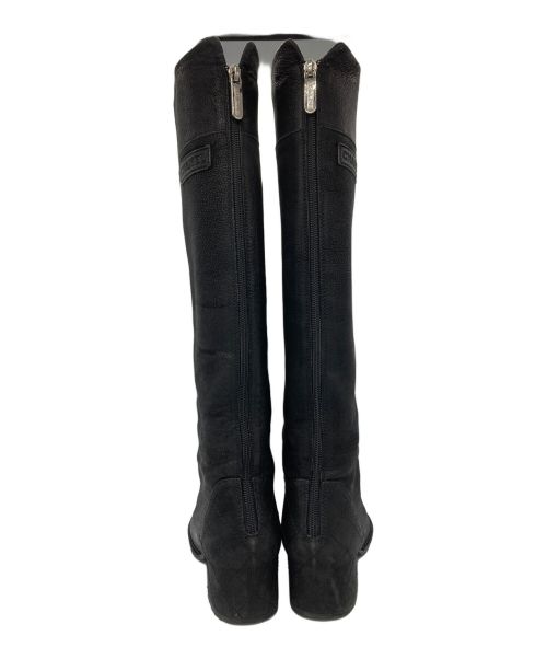 CHANEL（シャネル）CHANEL (シャネル) ロングブーツ ブラック サイズ:361/2の古着・服飾アイテム