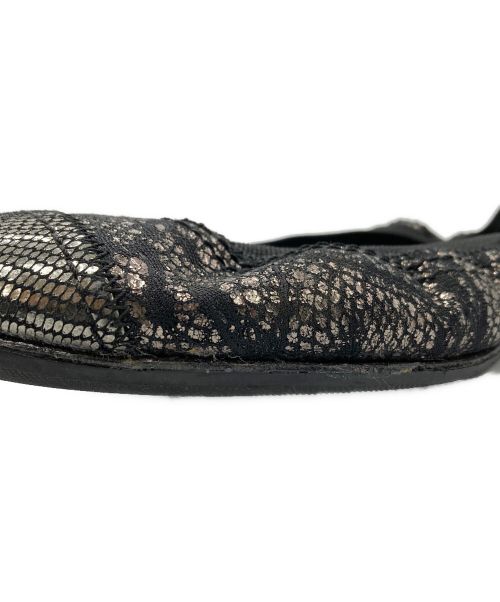 CHANEL（シャネル）CHANEL (シャネル) バレエシューズ ブラック サイズ:361/2の古着・服飾アイテム