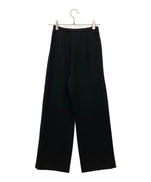 MaxMara（マックスマーラ）MaxMara (マックスマーラ) タックパンツ ブラック サイズ:160/64Aの古着・服飾アイテム