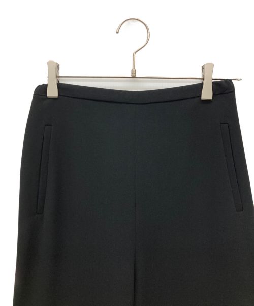 MaxMara（マックスマーラ）MaxMara (マックスマーラ) タックパンツ ブラック サイズ:160/64Aの古着・服飾アイテム