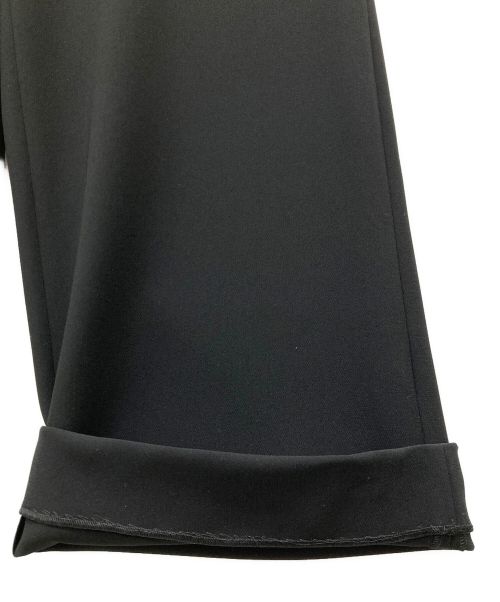 MaxMara（マックスマーラ）MaxMara (マックスマーラ) タックパンツ ブラック サイズ:160/64Aの古着・服飾アイテム