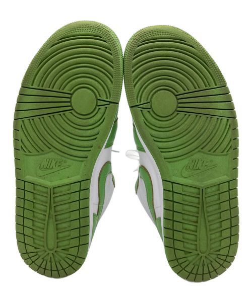 NIKE（ナイキ）NIKE (ナイキ) AIR JORDAN 1 LOW SE ホワイト×グリーン サイズ:27の古着・服飾アイテム